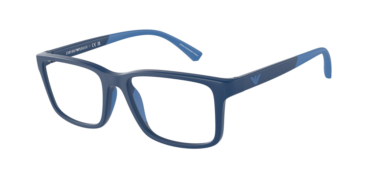 Emporio Armani EK3203F Matte Blue Eyeglasses Kids