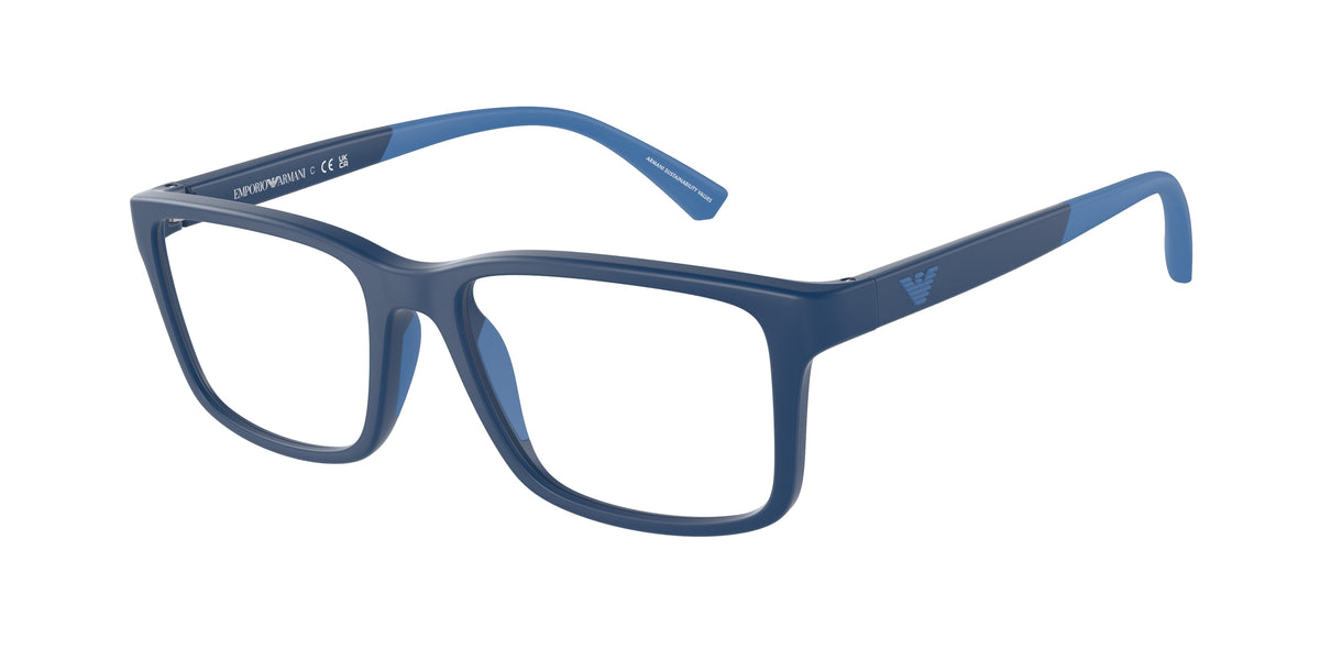 Emporio Armani EK3203 Matte Blue Eyeglasses Kids