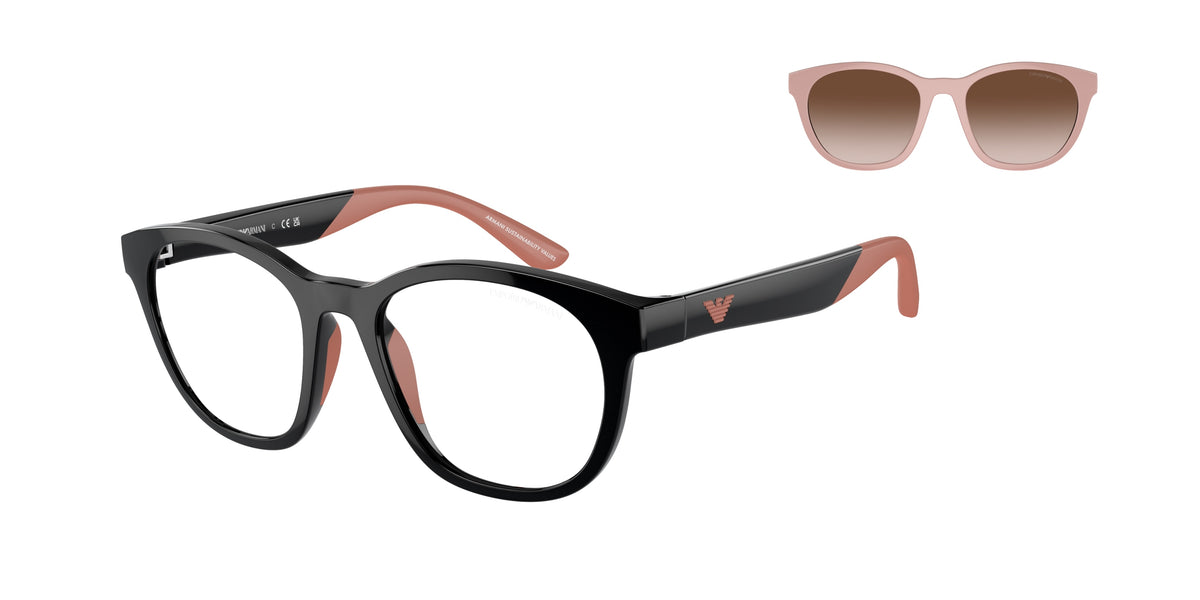 Emporio Armani EK4001 Shiny Black Sunglasses Kids