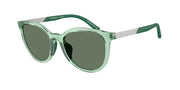 Emporio Armani EK4007U Shiny Transparent Green Sunglasses Kids