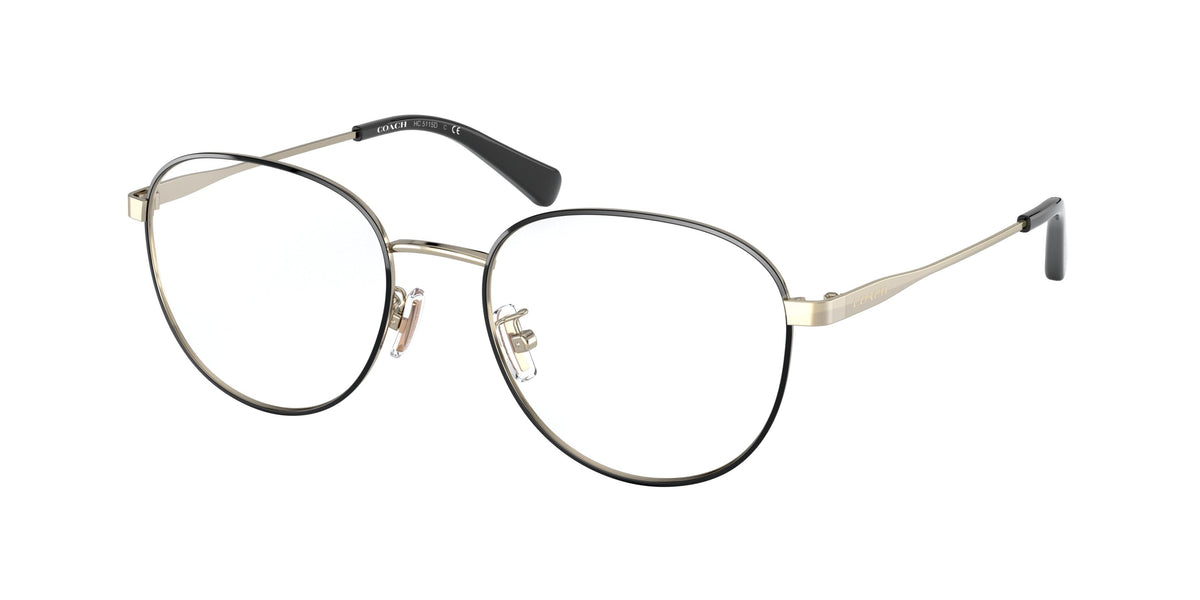 Coach HC5115D Black / Light Gold Eyeglasses