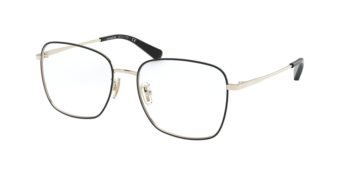 Coach HC5117D Black / Light Gold Eyeglasses
