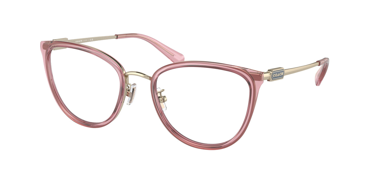 Coach HC5146 Transparent Pink Eyeglasses