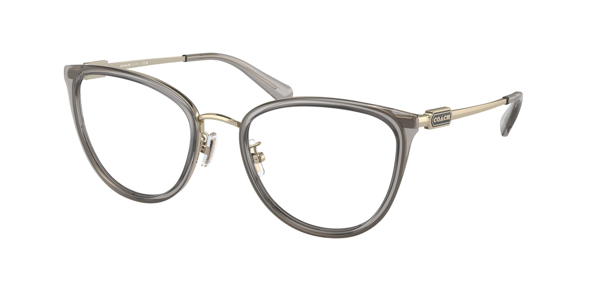 Coach HC5146 Transparent Grey Eyeglasses