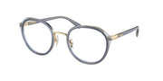 Coach HC5162 Transparent Blue/Light Gold Eyeglasses