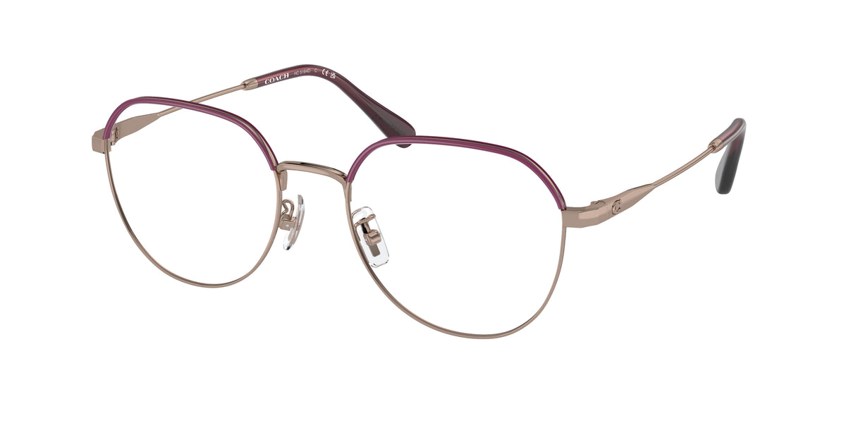 Coach HC5164D Rose Gold/Burgundy Eyeglasses
