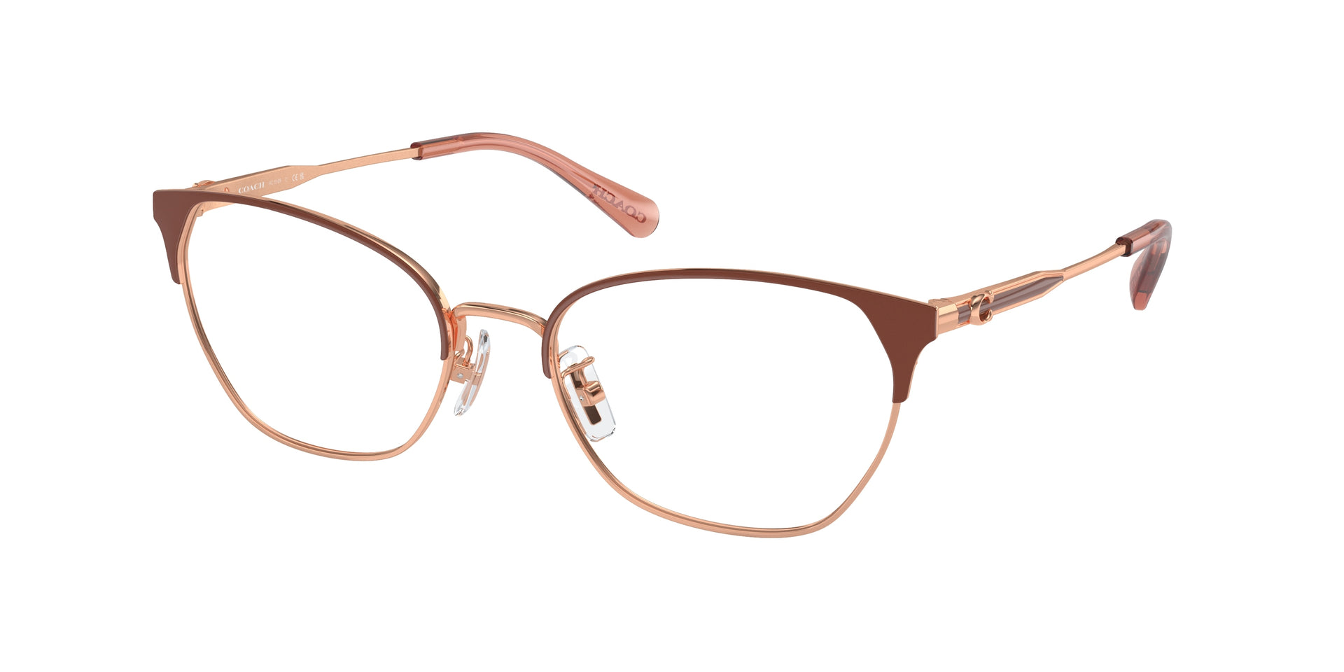 Coach HC5169 Shiny Rose Gold/Nutmeg Eyeglasses