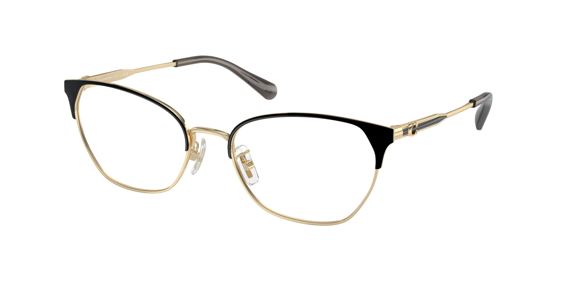 Coach HC5169 Shiny Light Gold/Black Eyeglasses