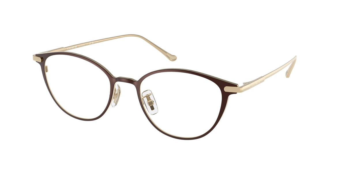 Coach HC5181TD Shiny Dark Brown Eyeglasses