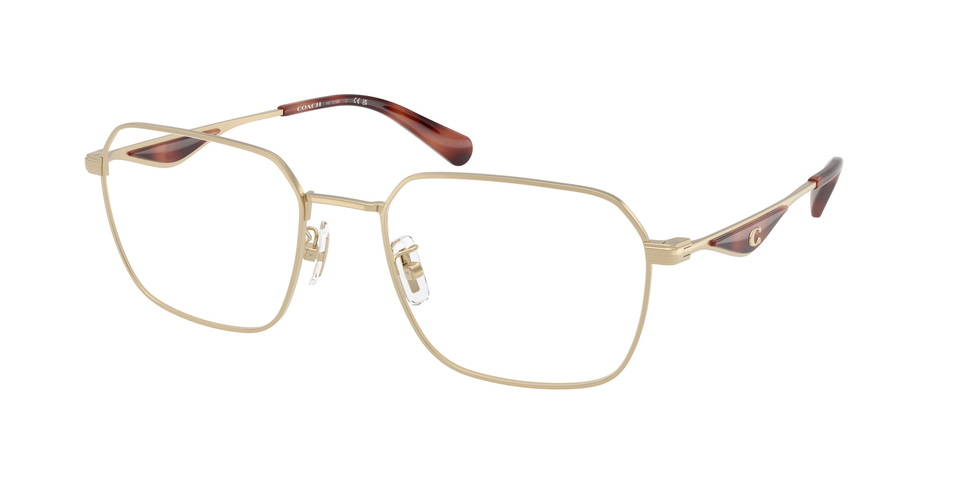 Coach HC5186 Satin Light Gold Eyeglasses