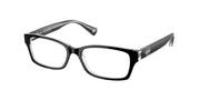 Coach HC6040 Black/Crystal Clear Eyeglasses