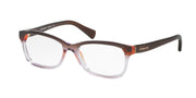 Coach HC6089 Transparent Purple Gradient Eyeglasses