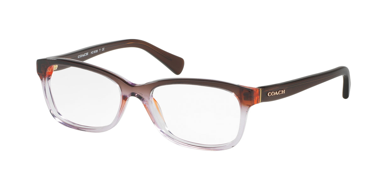 Coach HC6089 Transparent Purple Gradient Eyeglasses