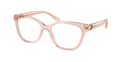 Coach HC6120 Transparent Dusty Rose Eyeglasses