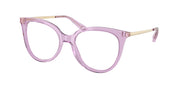 Coach HC6125 Transparent Amethyst Eyeglasses