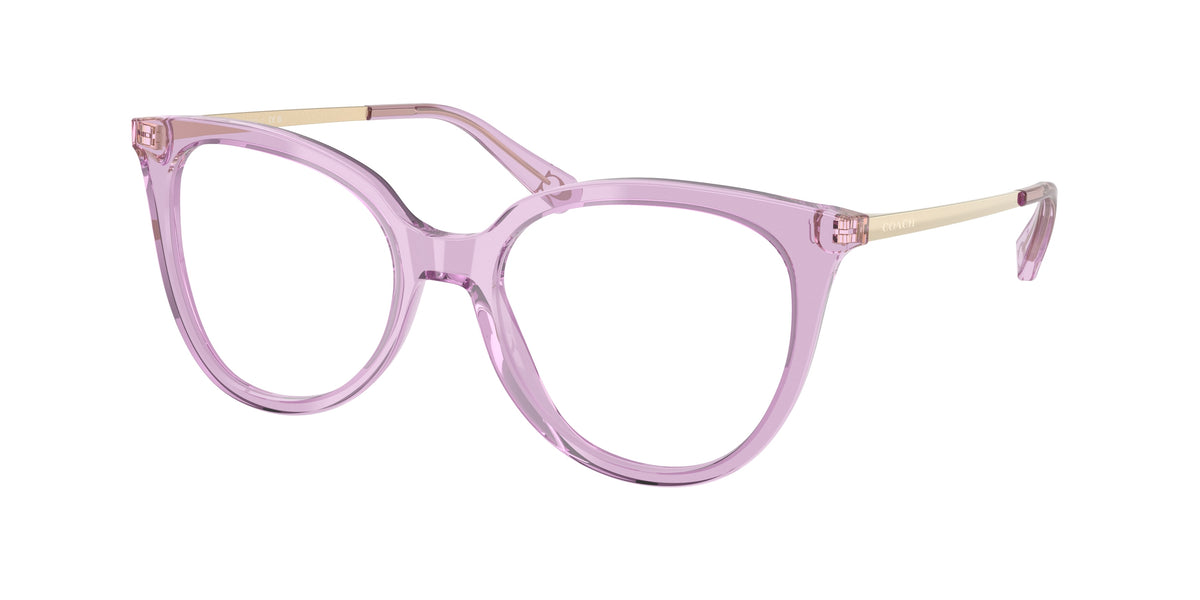 Coach HC6125 Transparent Amethyst Eyeglasses