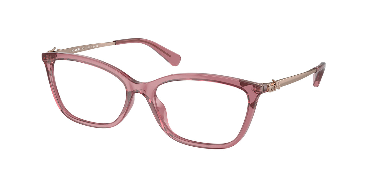 Coach HC6146U Transparent Berry Eyeglasses