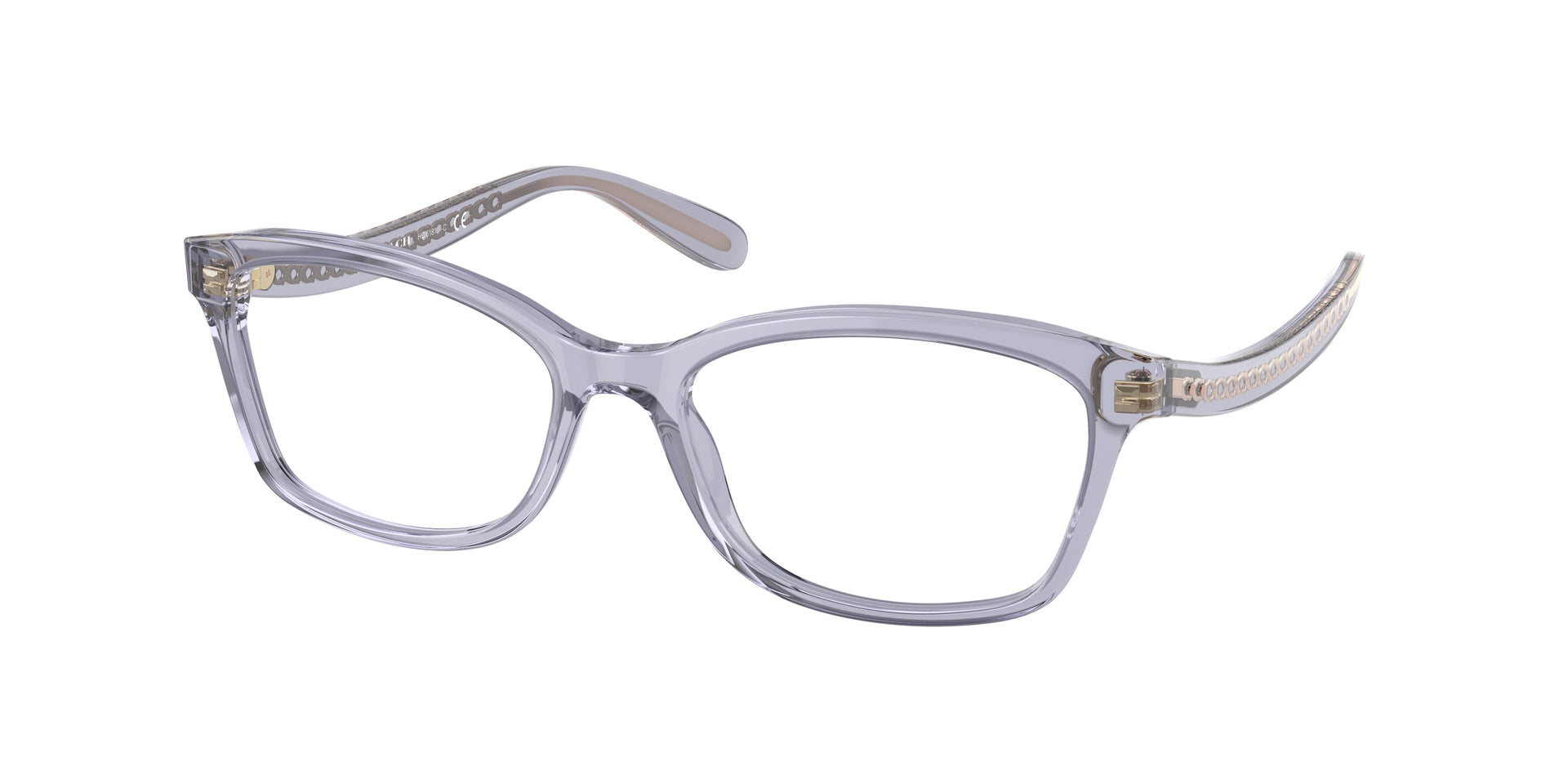 Coach HC6181 Transparent Violet Eyeglasses