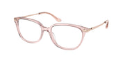 Coach HC6185 Transparent Blush Eyeglasses