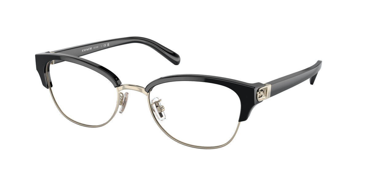Coach HC6195 Shiny Light Gold/Black Eyeglasses