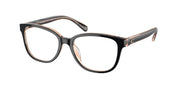 Coach HC6224U Black/Transparent Blush Eyeglasses