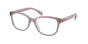 Coach HC6224U Transparent Rose/Blush Eyeglasses
