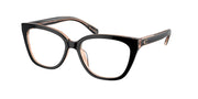 Coach HC6226U Black/Transparent Blush Eyeglasses