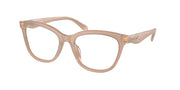 Coach HC6232U Milky Light Brown Eyeglasses