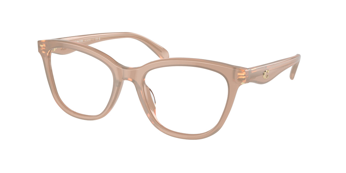 Coach HC6232U Milky Light Brown Eyeglasses