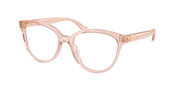 Coach HC6234U Transparent Dusty Rose Eyeglasses