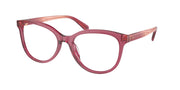 Coach HC6236U Transparent Oxblood Eyeglasses