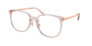 Coach HC6241D Transparent Dusty Rose Eyeglasses