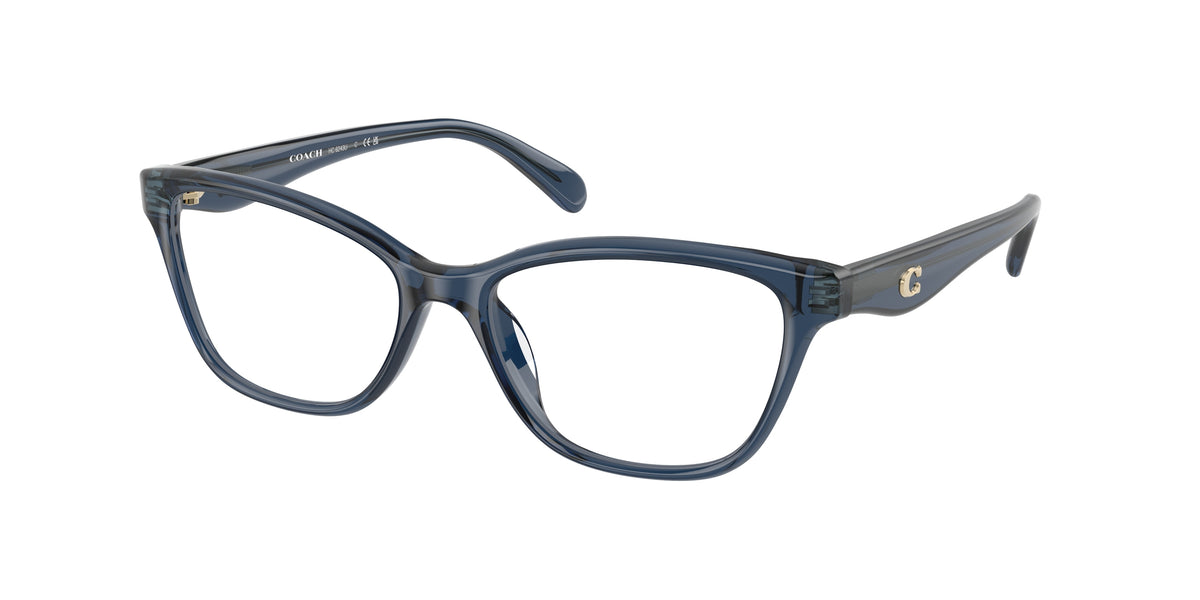Coach HC6243U Transparent Blue Eyeglasses