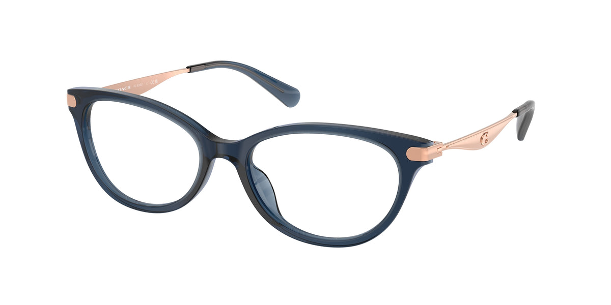 Coach HC6245U Transparent Blue Eyeglasses