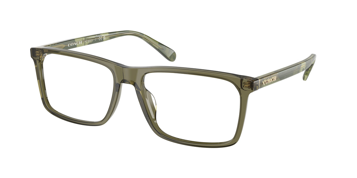 Coach HC6251U Transparent Olive Eyeglasses