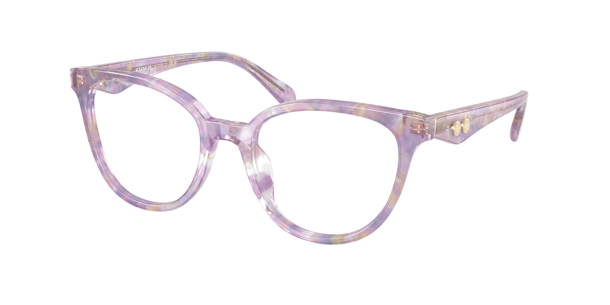 Coach HC6259U Purple Watercolor Eyeglasses