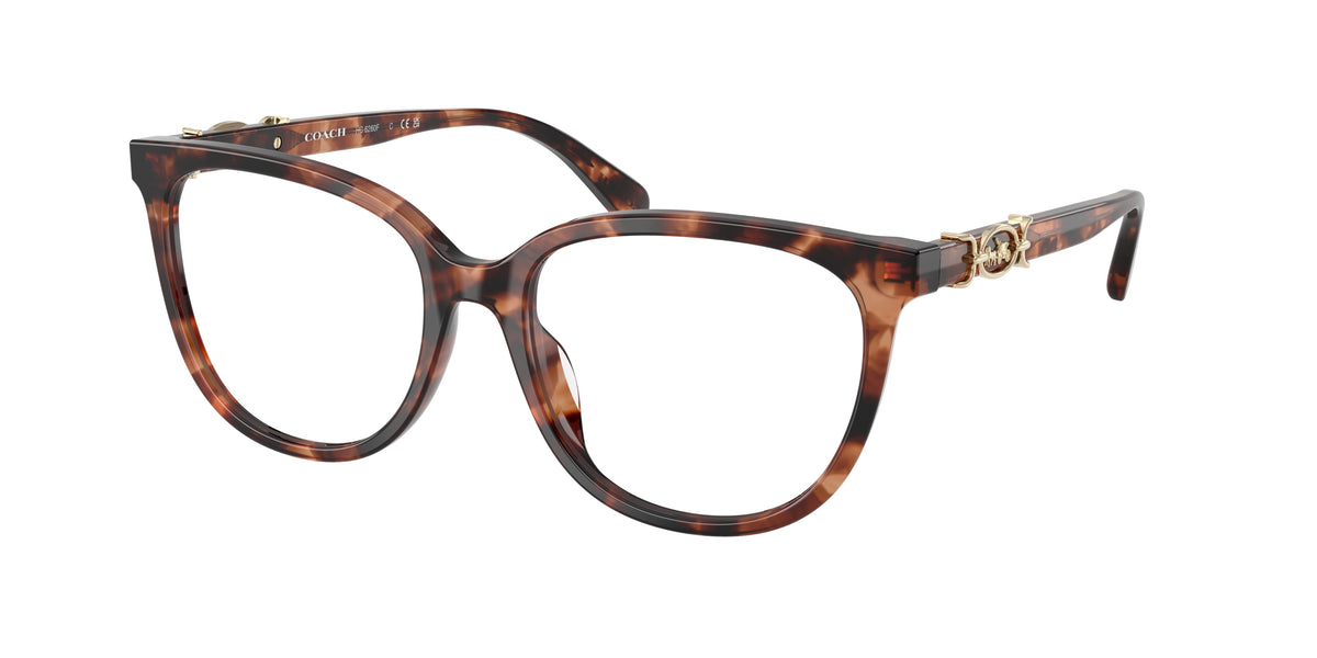 Coach HC6260F Peach Tortoise Eyeglasses