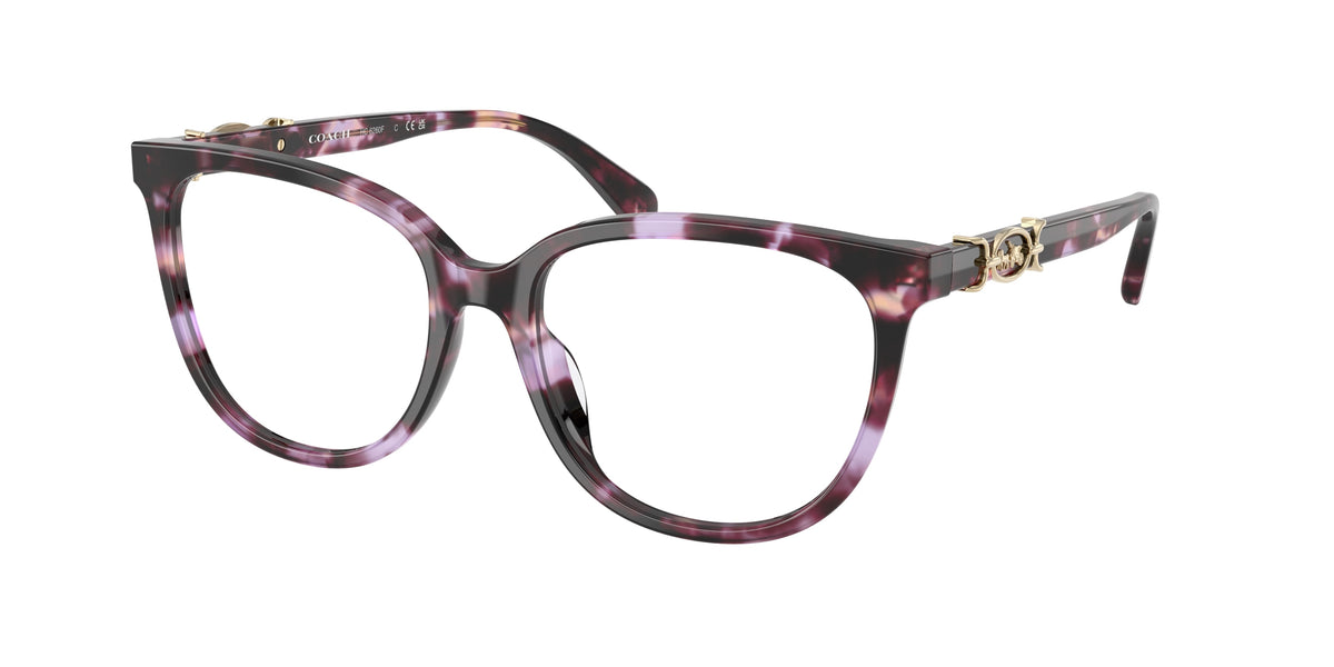 Coach HC6260F Purple Tortoise Eyeglasses