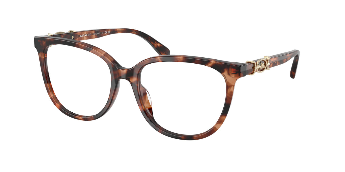 Coach HC6260U Peach Tortoise Eyeglasses