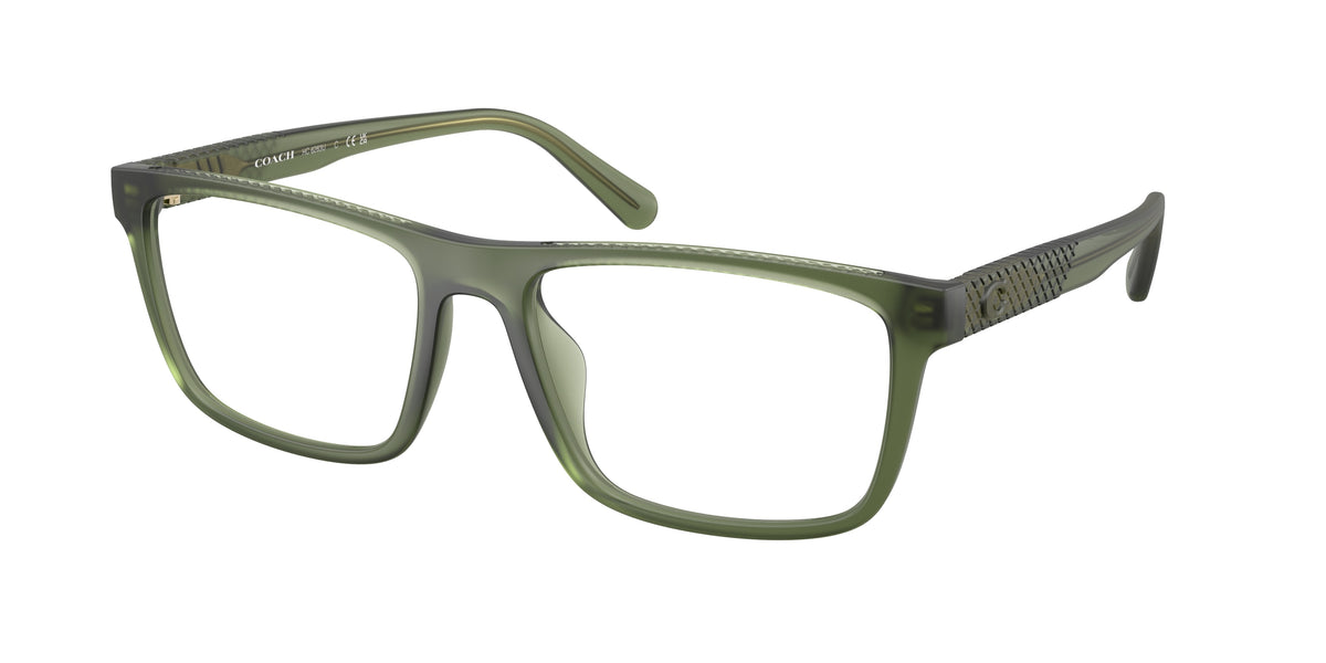 Coach HC6263U Matte Transparent Army Green Eyeglasses