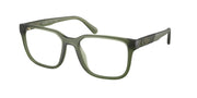 Coach HC6264U Matte Transparent Army Green Eyeglasses