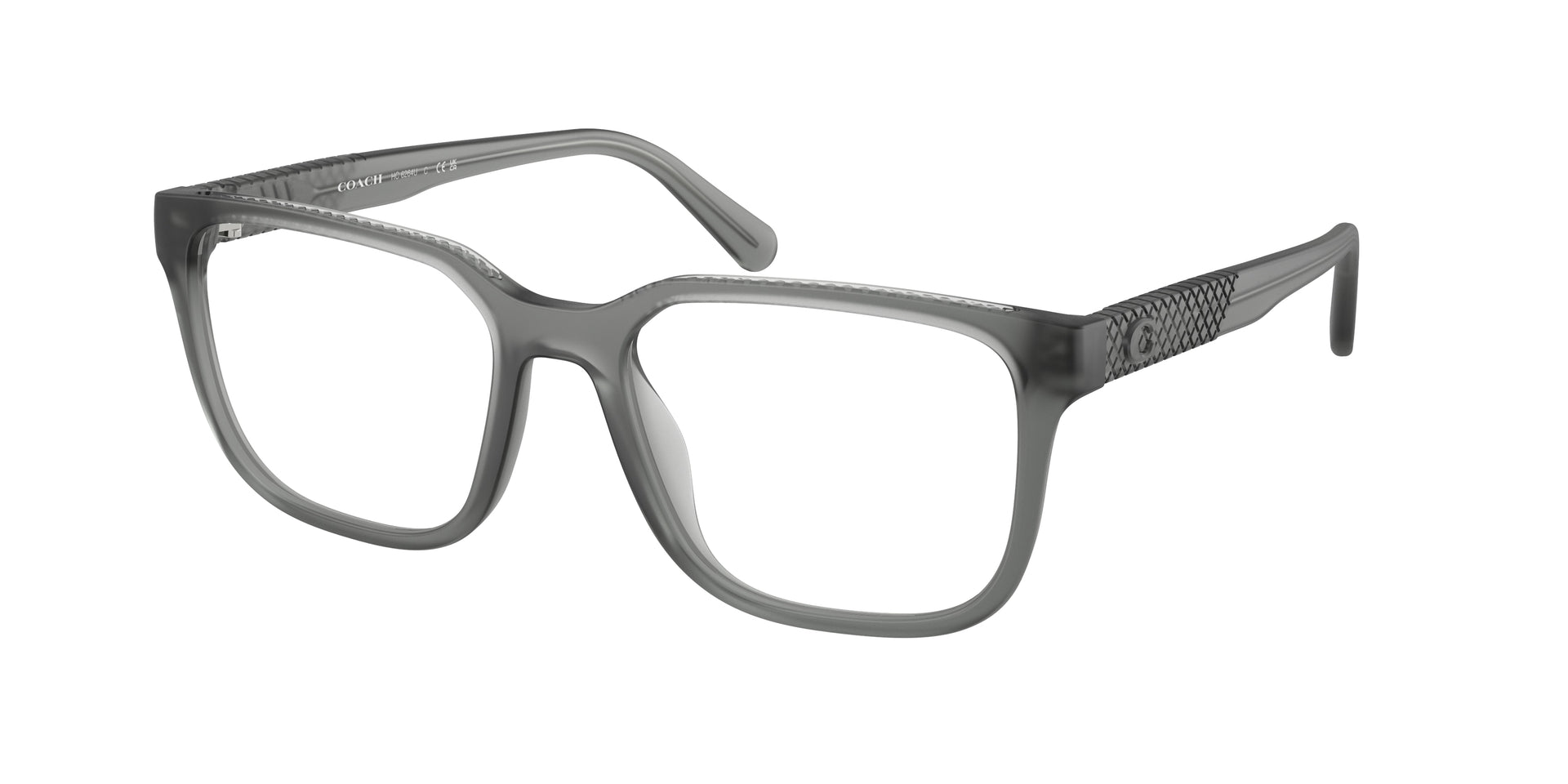 Coach HC6264U Matte Transparent Dark Stone Eyeglasses