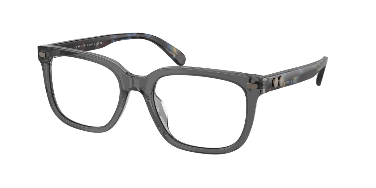 Coach HC6266U Transparent Grey Eyeglasses