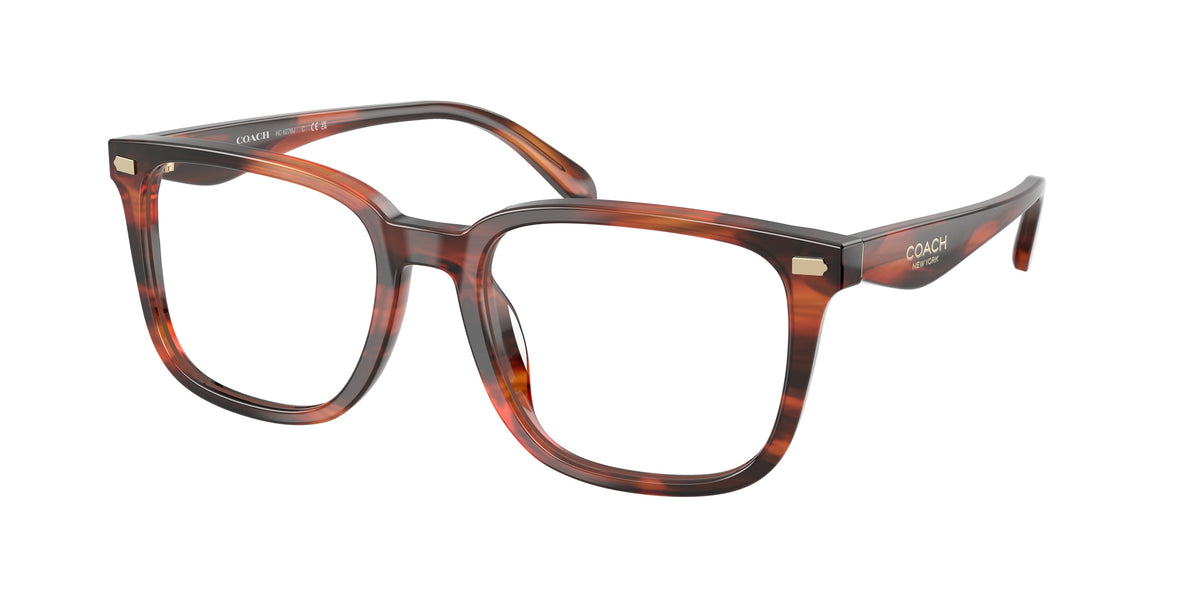 Coach HC6276U Striated Caramel Eyeglasses