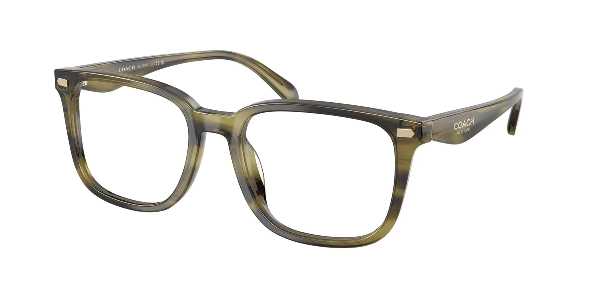 Coach HC6276U Striped Olive Eyeglasses