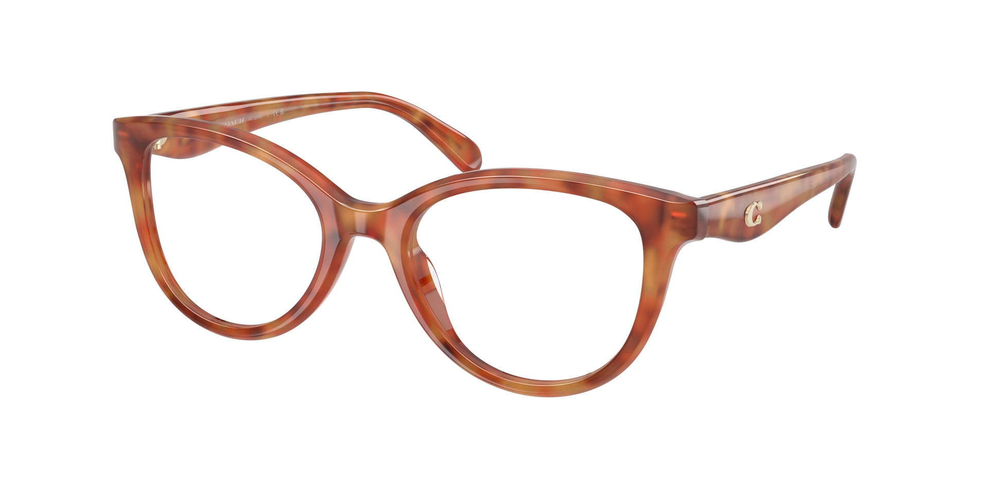 Coach HC6284U Caramel Tortoise Eyeglasses