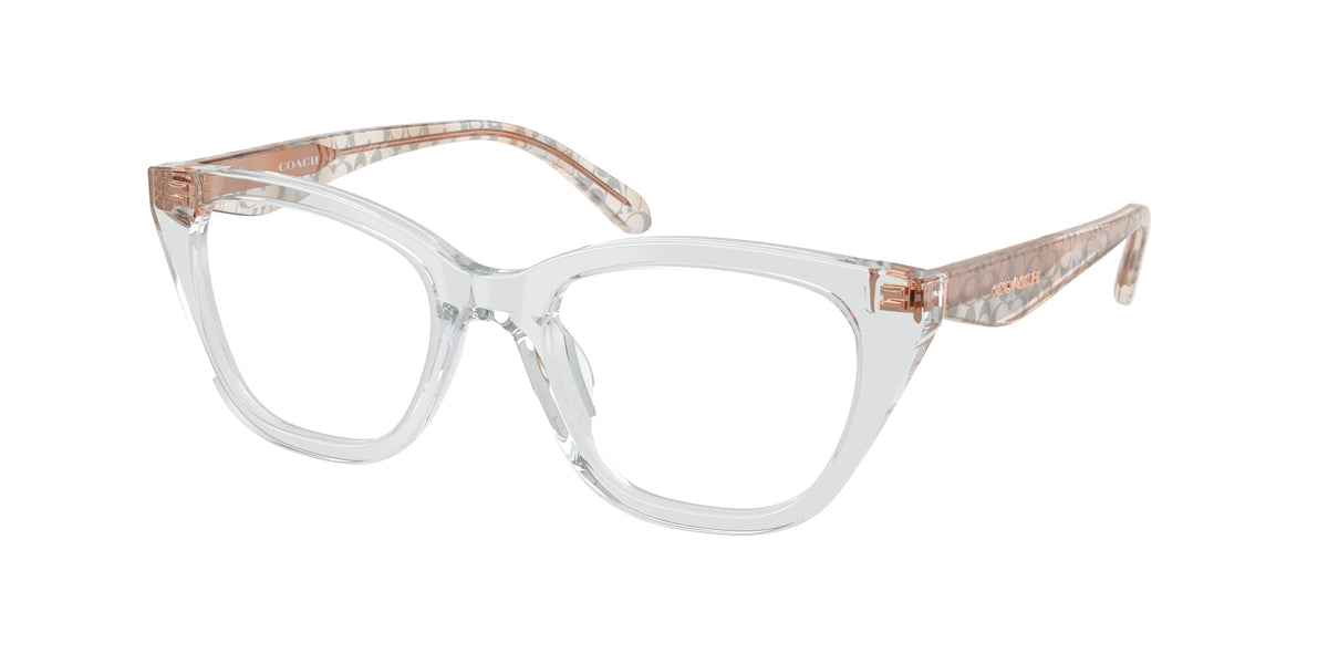 Coach HC6289U Transparent Grey Eyeglasses