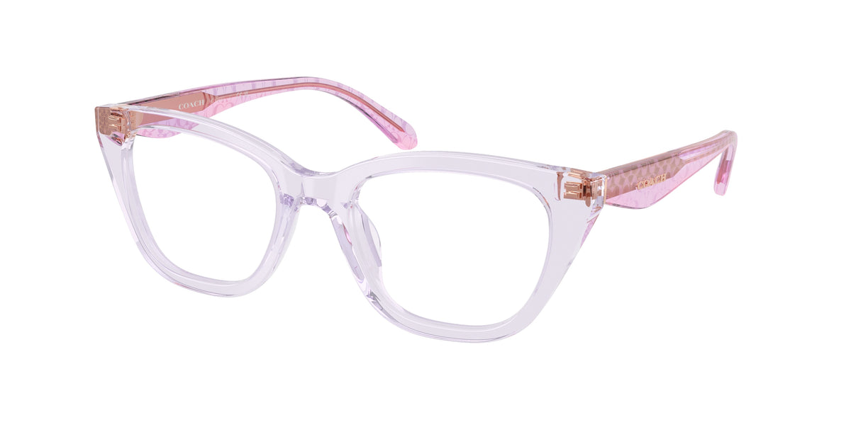 Coach HC6289U Transparent Iris Eyeglasses