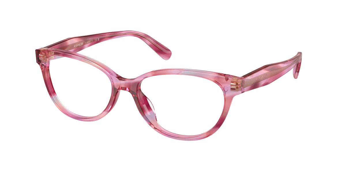 Coach HC6293U Purple Cosmo Tortoise Eyeglasses