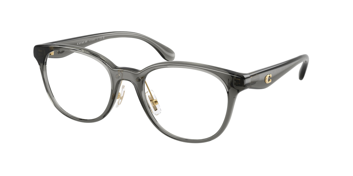 Coach HC6294D Transparent Dark Grey Eyeglasses